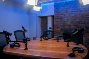 NYC Podcasting Studio A | NYC Podcasting : Rent a podcast studio in NYC